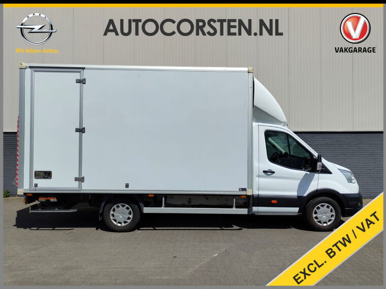 Foto van Ford Transit Bakwagen+Laadklep Meubelbak+Laaddeur Euro 6.2 2.0D 130PK L4H3 DHollandia 3-Persoons Navi Airco Ford-Connect-Sync 3 Adaptive-Boch