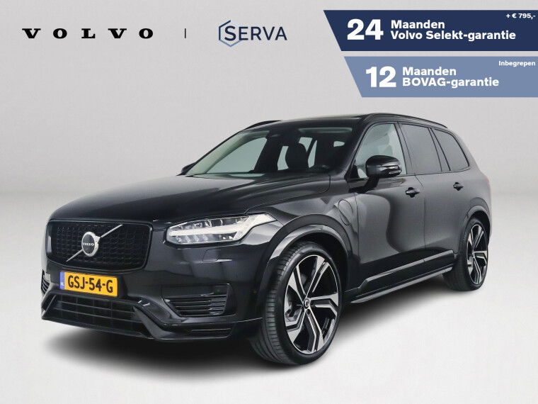 Foto van Volvo XC90 T8 Plug-in hybrid AWD Ultra Dark | Panoramdak | 360° camera | Bowers & Wilkins | Luchtvering | Stoelventilatie | Stoel- en Stuur