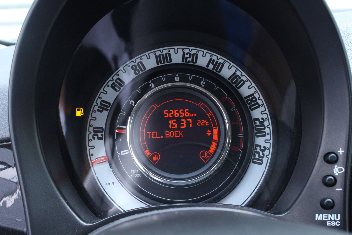 Fiat 0.9 TwinAir Lounge Cabrio NAP km stand 52000 LEDER BT PDC ECC '12 - foto 14