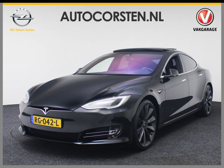 Foto van Tesla Model S 75 Auto Pilot Luchtvering Performance Pano-dak Adaptive-Cruise 21''LM