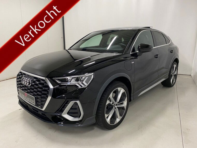 Foto van Audi Q3 Sportback 45 TFSI e 2X S-Line 5 Jaar Garantie Matrix B&O 20 Inch Pano 360°Camera Virtual Cockpit Leer