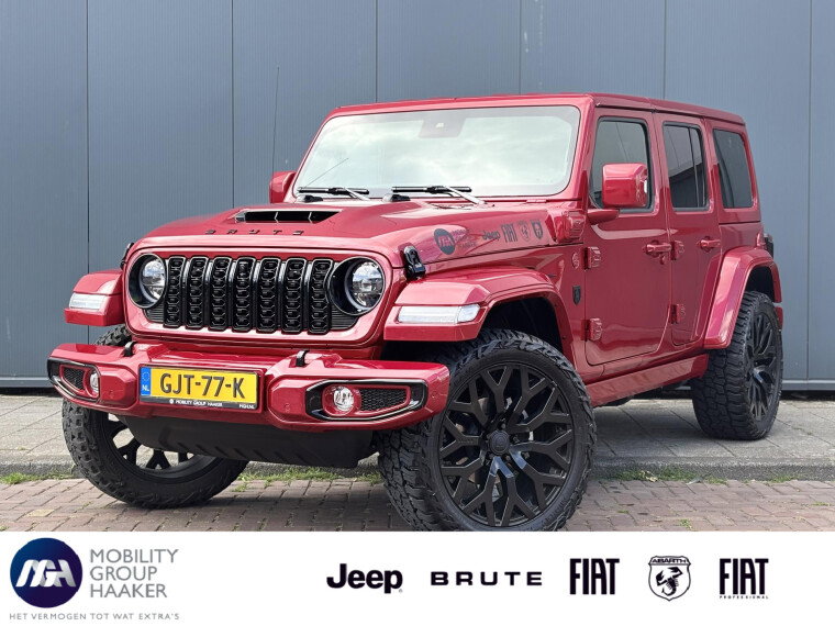 Foto van Jeep Wrangler BRUTE Rubicon 4xe 380