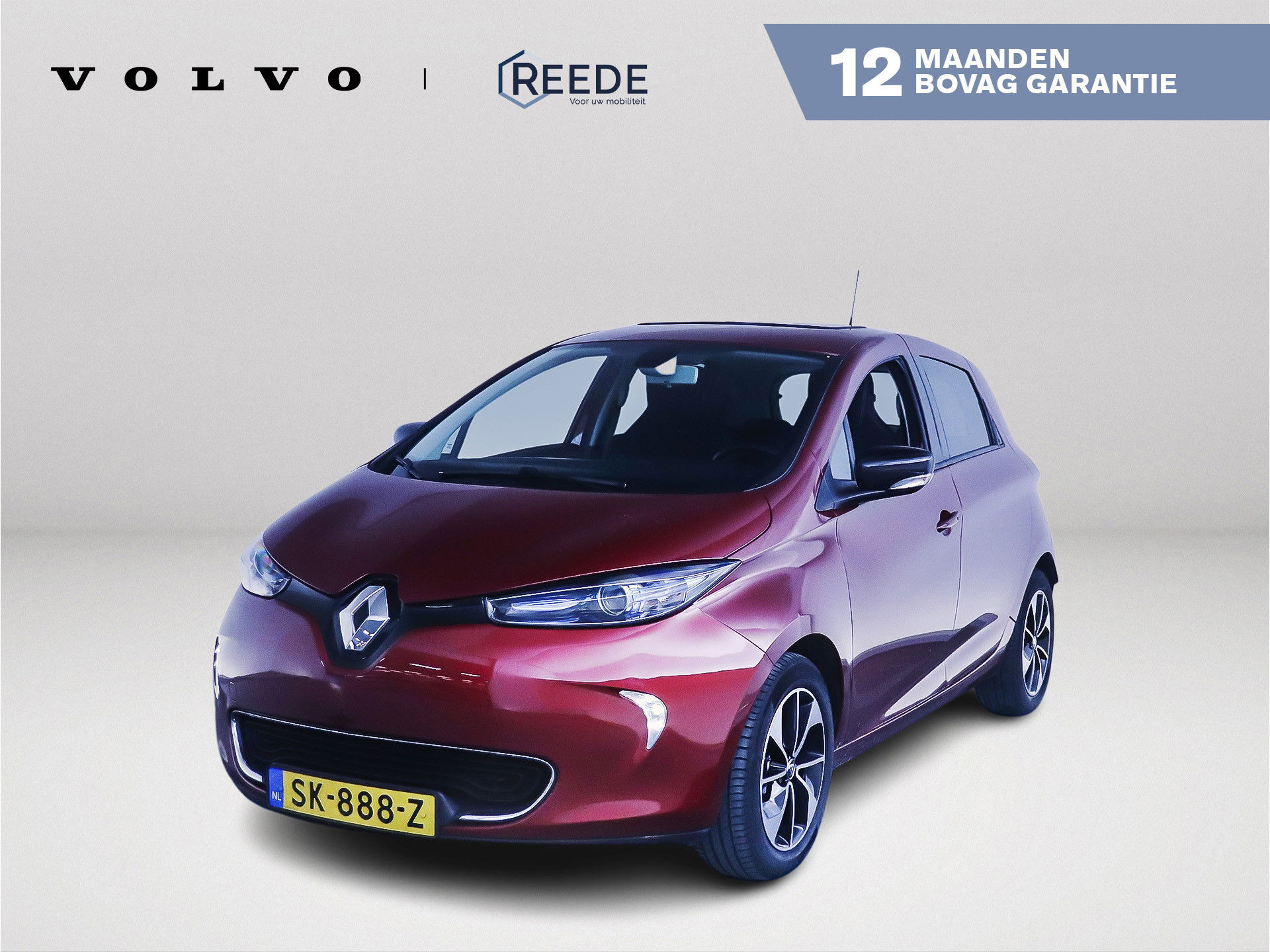 Renault ZOE R90 Intens 41 kWh (huur Accu) 2000, SUBSIDIE Schuif/kanteldak Parkeercamera
