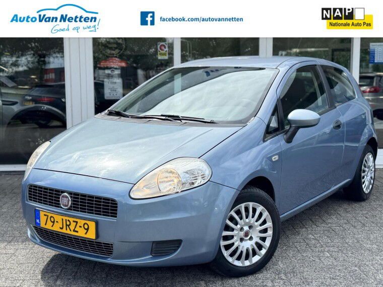 Foto van Fiat Punto 1.2i Active uitv.,Airco,Elek pakket,cpv,radio/cd,Metallic
