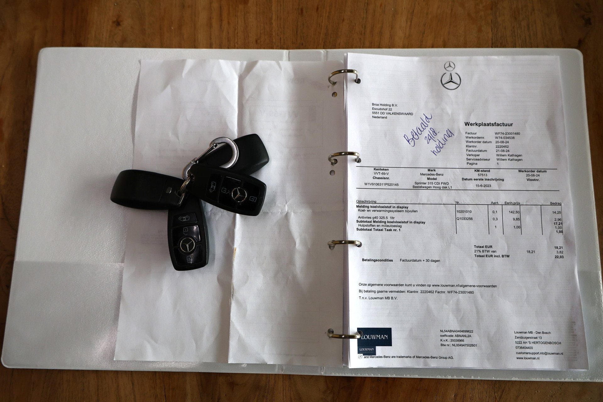 Mercedes-Benz 315 1.9 CDI L1H2 AVM AUTOMAAT AIRCO KEYLESS START CRUISE BT EX BTW! - foto 34