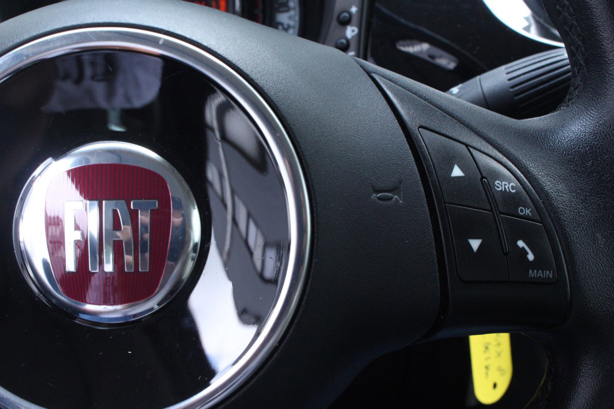 Fiat 0.9 TwinAir Lounge Cabrio NAP km stand 52000 LEDER BT PDC ECC '12 - foto 17