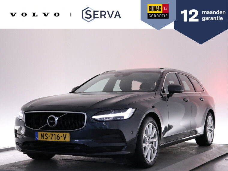 Foto van Volvo V90 D4 Momentum | Trekhaak | Panoramadak | Head-up display | Adaptive cruise control
