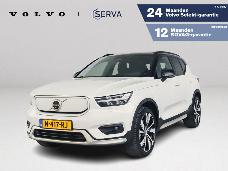 Foto van Volvo XC40 Recharge Twin Pro | Panoramadak | 360° camera | Harman Kardon | Stoel- en Stuurverwarming