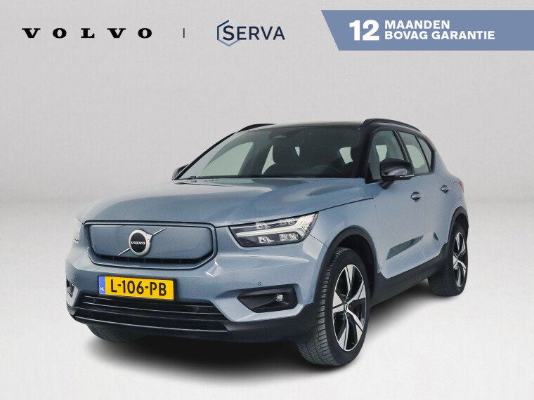 Foto van Volvo XC40 Recharge P8 AWD R-Design | SOH 91% | Parkeercamera | Stoel- en Stoelverwarming | Trekhaak