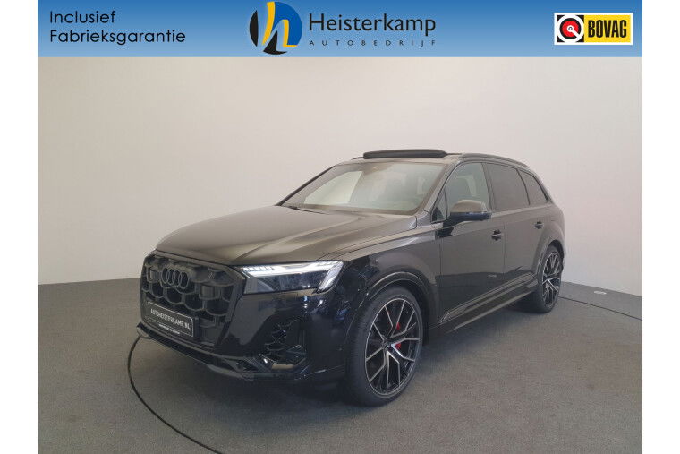 Audi Q7 60 TFSI e quattro Pro Line S Competition 490 PK Panoramadak, Trekhaak, Massage, Stoelkoeling, Head-Up, Luchtvering, 22"