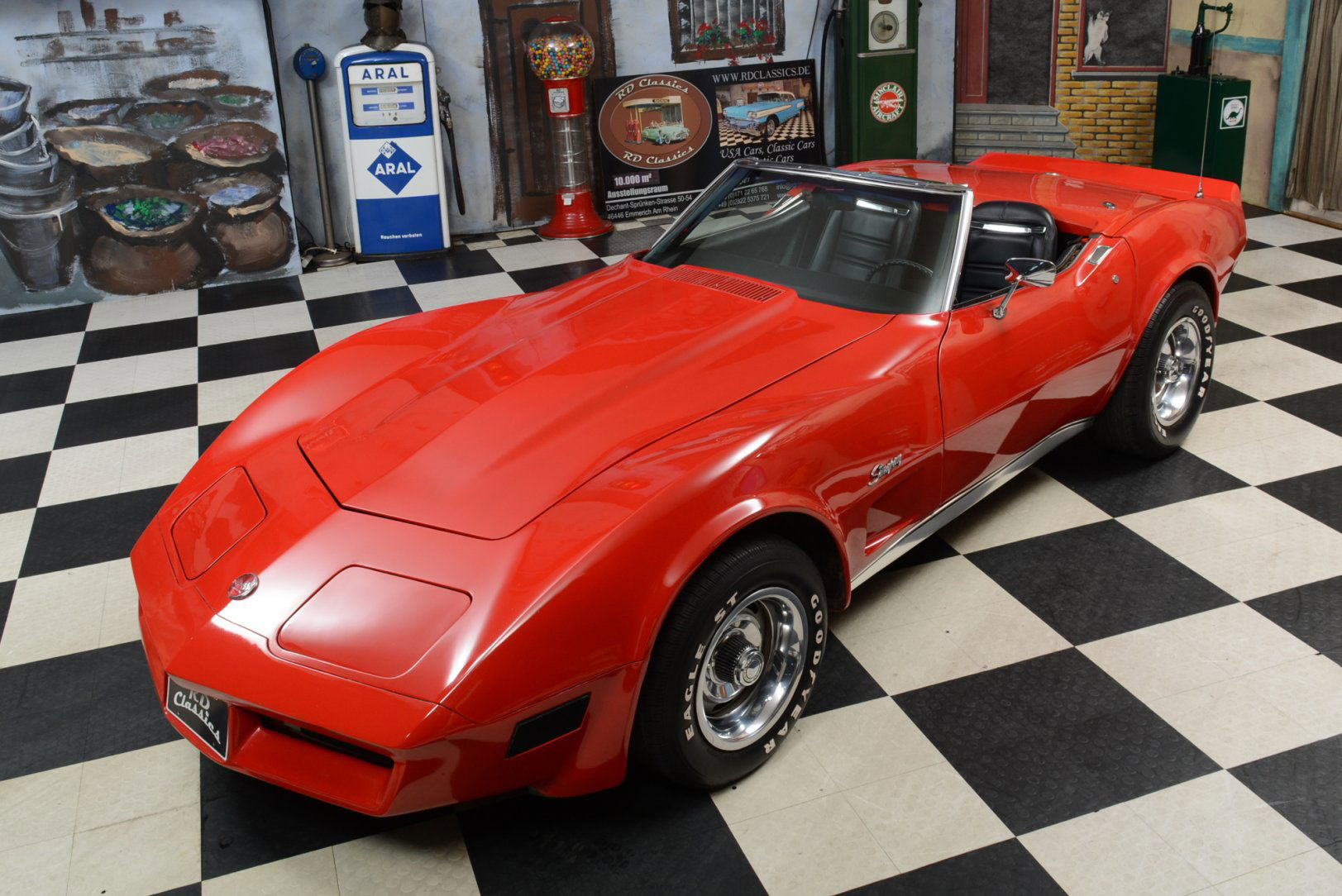 Chevrolet Corvette C3 Cabrio Matching Numbers – Inkl. Deutsche Brief ...