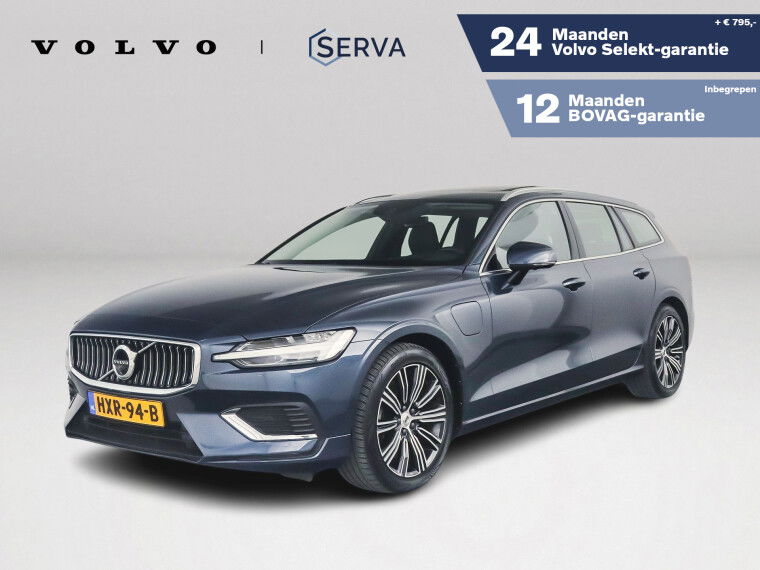 Foto van Volvo V60 T6 Recharge AWD Inscription | Panoramadak | 360º camera | Head-up Display | Stoel- en Stuurverwarming | Harman Kardon | Trekhaak