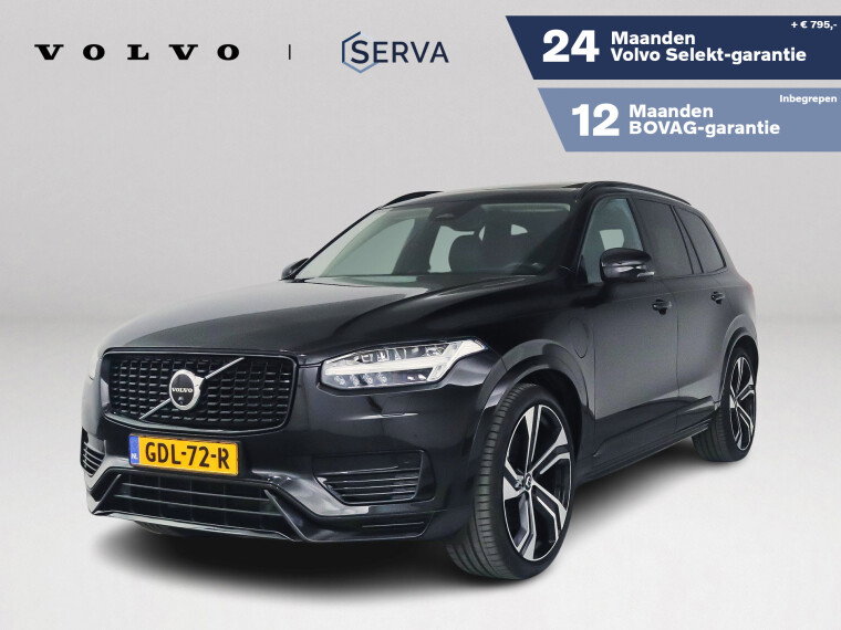 Foto van Volvo XC90 T8 Plug-in hybrid AWD Ultra Dark | SOH 100% | Panoramadak | 360° camera | Bowers & WIlkins | Luchtvering | Head-up display | Sto