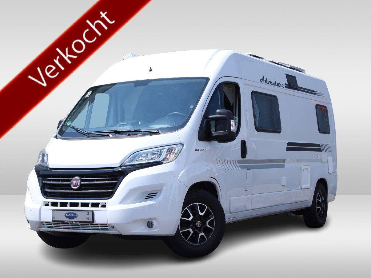 Fiat Camper Adventure 2.3d 6-MTR ZONPANELN STANDKCHL LUXE! NAVI CAMERA '18 - foto 1