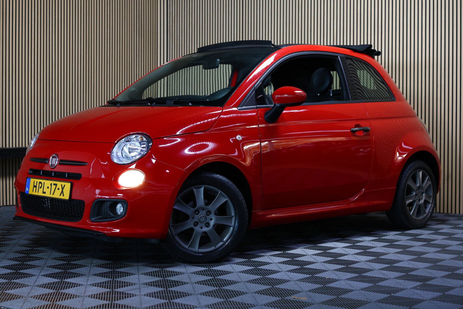 Fiat 1.2 LOUNGE CABRIO SPORT LEDER AVM AIRCO OPEN DAK CITY "13 - foto 2