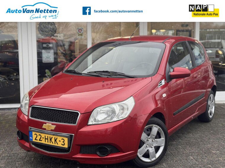 Foto van Chevrolet Aveo 1.2 16V 84pk, LS uitv.,airco,elek pakket,cpv,audio