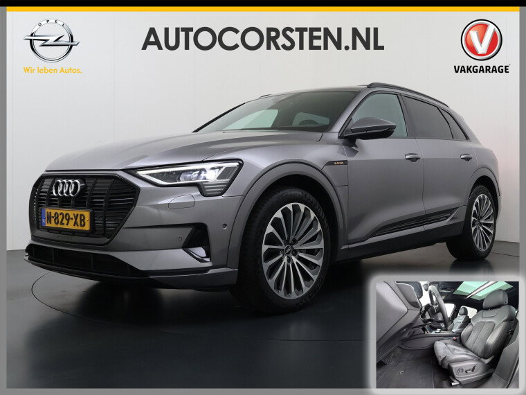Foto van Audi e-tron 55 Quattro Advanced Edition Plus 95kWh Panoramadak Leder/Alcantara Adap.Cruise Camera Apple Carplay Android Auto Navi Ecc SOH 86% Pdc Luchtvering