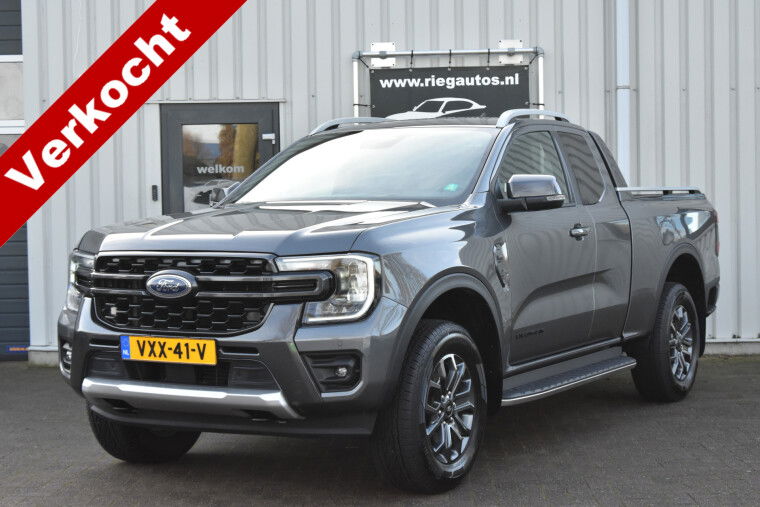 Foto van Ford Ranger Ford Ranger 2.0 Wildtrak – 2023 Facelift | 1e Eig. | Dealeronderhouden | 4x4 | Camera | Adaptive Cruise | Apple CarPlay | Stoel/