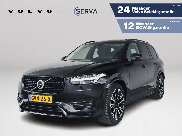 Foto van Volvo XC90 T8 Plug-in hybrid AWD Ultra Dark | SOH 100% | Panoramadak | 360° camera | Bowers & Wilkins | Luchtvering | Stoel- en Stuurverwar