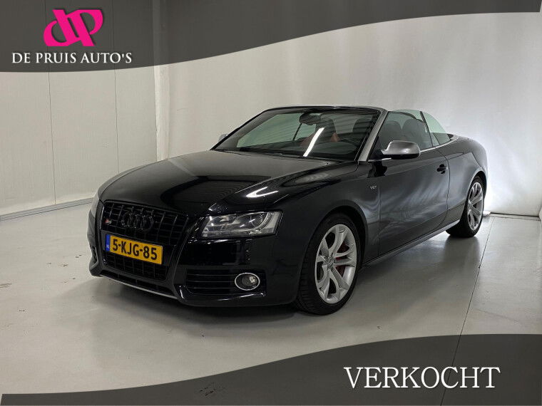 Foto van Audi S5 A5 Cabriolet 3.0 TFSI S5 quattro RS Stoelen Vol leer