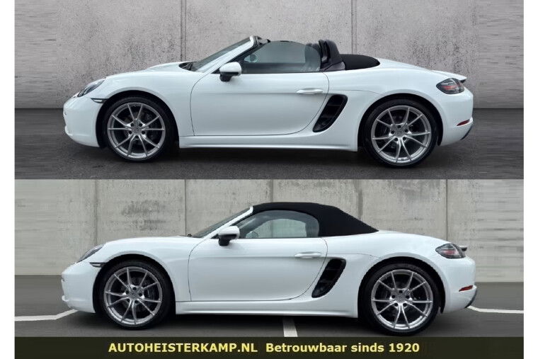 Porsche 718 Boxster 2.0 PDK 300 PK ACC PCM Navi Camera Stuur en Stoelverwarming 20 Inch