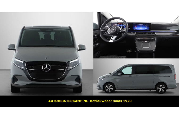 Mercedes-Benz V-Klasse 250d L2 Style Grijs Kenteken Distronic Trekhaak LED 2 EL. Schuifdeuren Stuurverwarming Camera