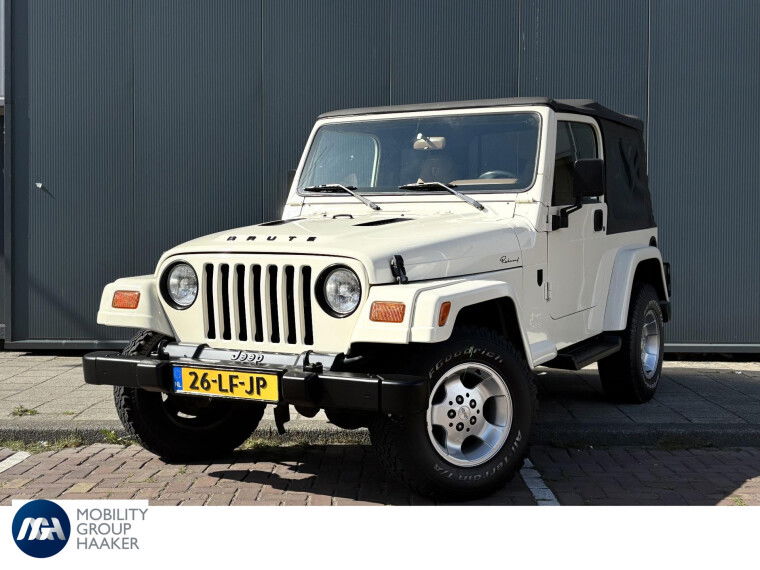 Foto van Jeep Wrangler 4.0i Softtop / One off kind BRUTE / Top staat