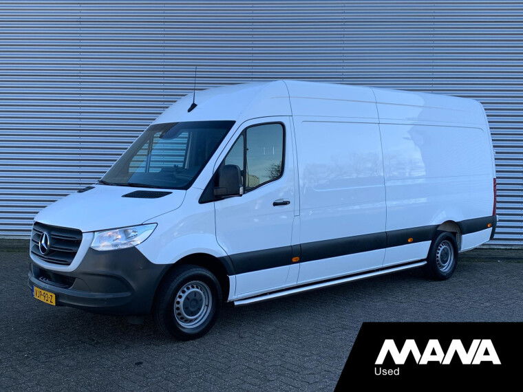 Mercedes-Benz Sprinter 315CDI 150pk L3H2 Automaat Climatronic Navigatie Camera CarPlay Keyless Cruise SideBar Dodehoek-Assistent Laadruimtebekleding Br