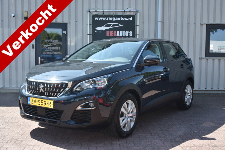 Foto van Peugeot 3008 1.2 131 PK Blue Lease Executive, N.A.P, Camera, PDC, led verlichting, Trekhaak!!