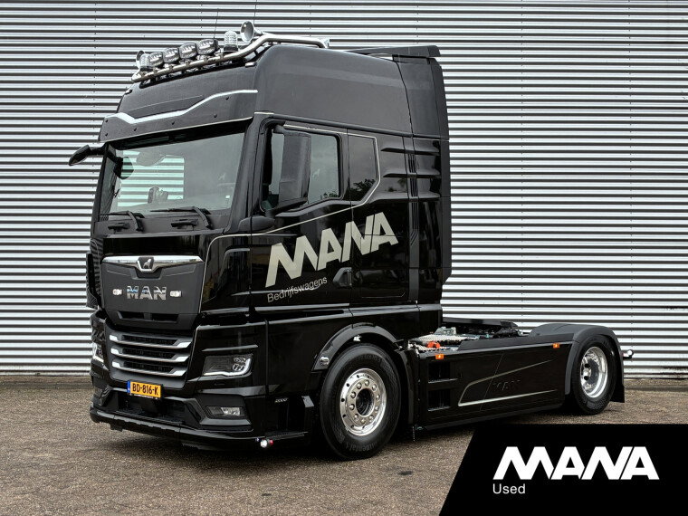 MAN TGX 18.520 4X2 LL GX Hydrauliek Alcoa's Side Skirts Dubbele PTO! Clang Rema