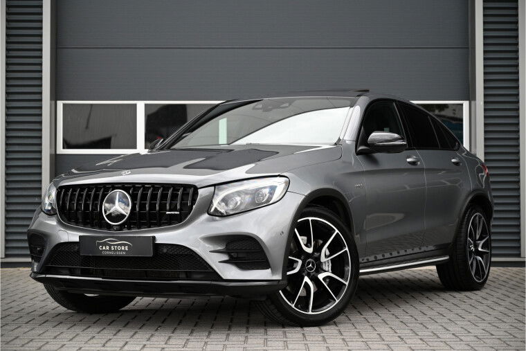 Foto van Mercedes-Benz GLC Coupé AMG 43 4MATIC ***VERKOCHT*** SCHUIFDAK / BURMESTER / CARBON / RUITJESLEDER / 360 CAMERA / TREKHAAK