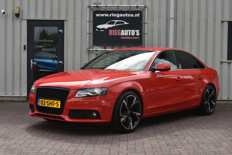 Foto van Audi A4 Limousine 1.8 TFSI Pro Line S. 6 versnelingen, Trekhaak, Cruise, Clima!!