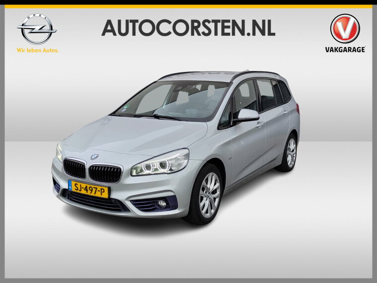 Foto van BMW 2 Serie Gran Tourer 218i Automaat 7-Persoons Leder Camera Navi Sport-Line Ecc Head-Up Display Stoelverwarming Pdc High Executive