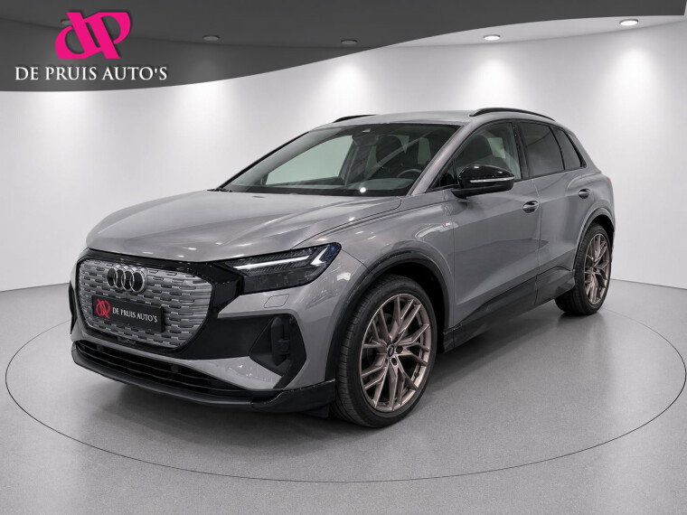 Foto van Audi Q4 e-tron 40 S line S edition Brons 77 kWh