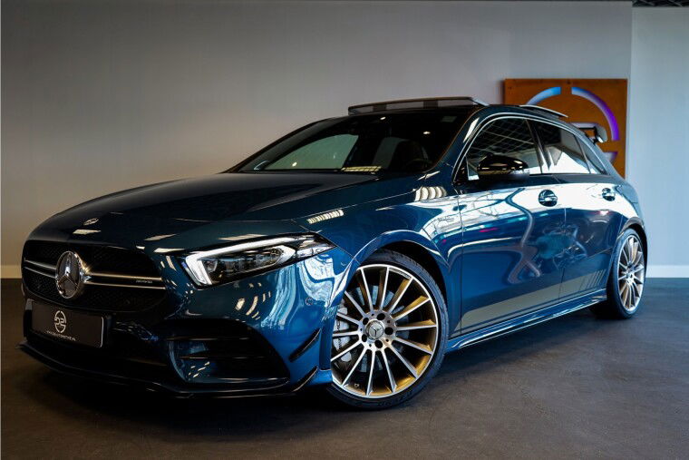Foto van Mercedes-Benz A-Klasse A35 AMG 4MATIC Edition 1 306PK Pano | HUD | Burmester | Perf. stoelen BOMVOL Garantie