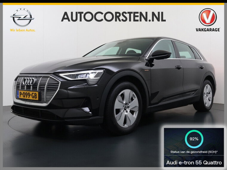 Foto van Audi e-tron 55 Quattro 408pk 95kWh Luchtvering LED Navi Ecc Edition Cruise Control Pdc Elek.Achterklep