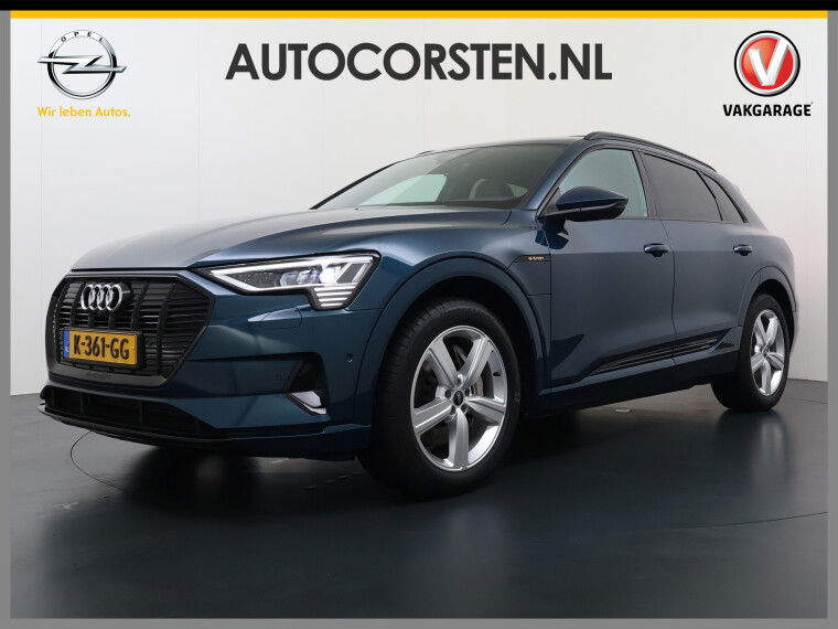 Foto van Audi e-tron 55 Quattro 95kWh SOH 96% Panoramadak Sportstoelen Trekhaak Adap.Cruise 360°Camera Apple Carplay Android Auto Leder Navi Ecc Business Edition Plus