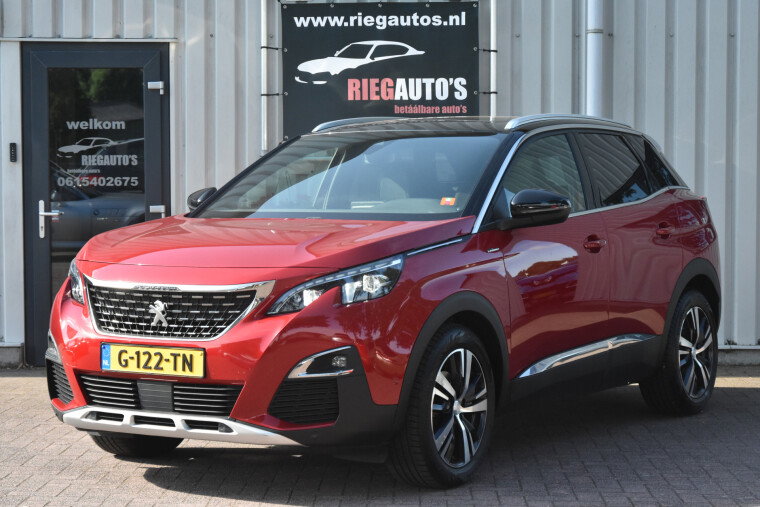 Foto van Peugeot 3008 1.6 PureTech GT Line Automaat 180 PK – 2019 | Trekhaak | Stoelverwarming | Climate Control | Leuke auto