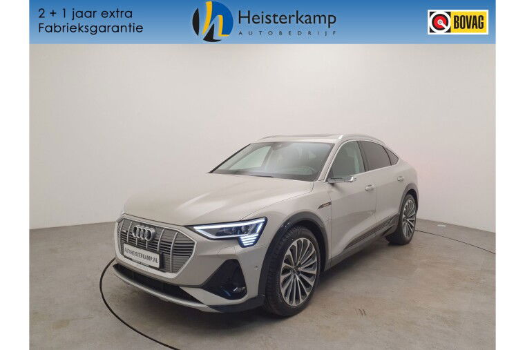 Audi e-tron Sportback 55 quattro 408pk S-Line Panoramadak, Head-up display, Nachtzicht