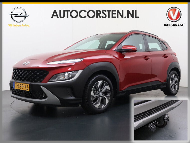 Foto van Hyundai Kona 1.6GDI HEV Hybride Autom. Trekhaak Adap.Cruise Camera Apple Carplay Android Auto Navi Ecc Pdc Comfort Smart