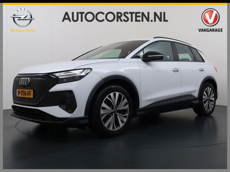 Foto van Audi Q4 e-tron 50 Quattro 300pk 82kWh BOMVOL Leer SONOS®-Hifi Navi Camera Adap.Cruise Elek.Stoelen+Memory+Verwarming Apple Carplay Android Auto Head-Up PDC-a+v