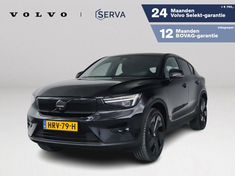 Foto van Volvo EC40 Single Motor Extended Range Ultra Black Ed. 82 kWh | Panoramadak | 360° camera | Harman Kardon | Stoel- en Stuurverwarming | Tre