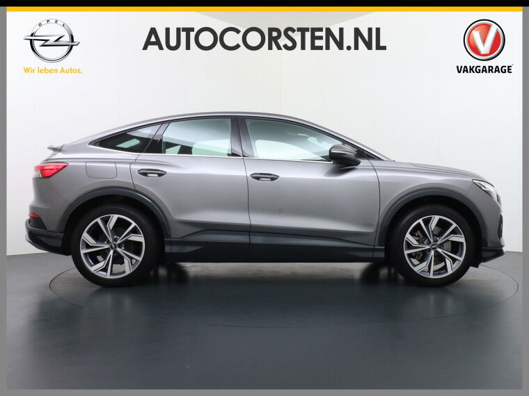 Foto van Audi Q4 Sportback e-tron 40 204pk 77kWh Adap.Cruise Sport-St. 20" Apple Carplay Android Camera Navi Matrix Led Elek.Achterklep Trekhaak Ecc Stoelverwarmi