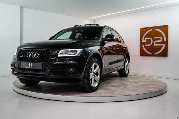 Foto van Audi Q5 3.0 TDI Quattro Pro Line 2x S-Line 245PK | Pano | Trekhaak | Keyless | LED | VOL!