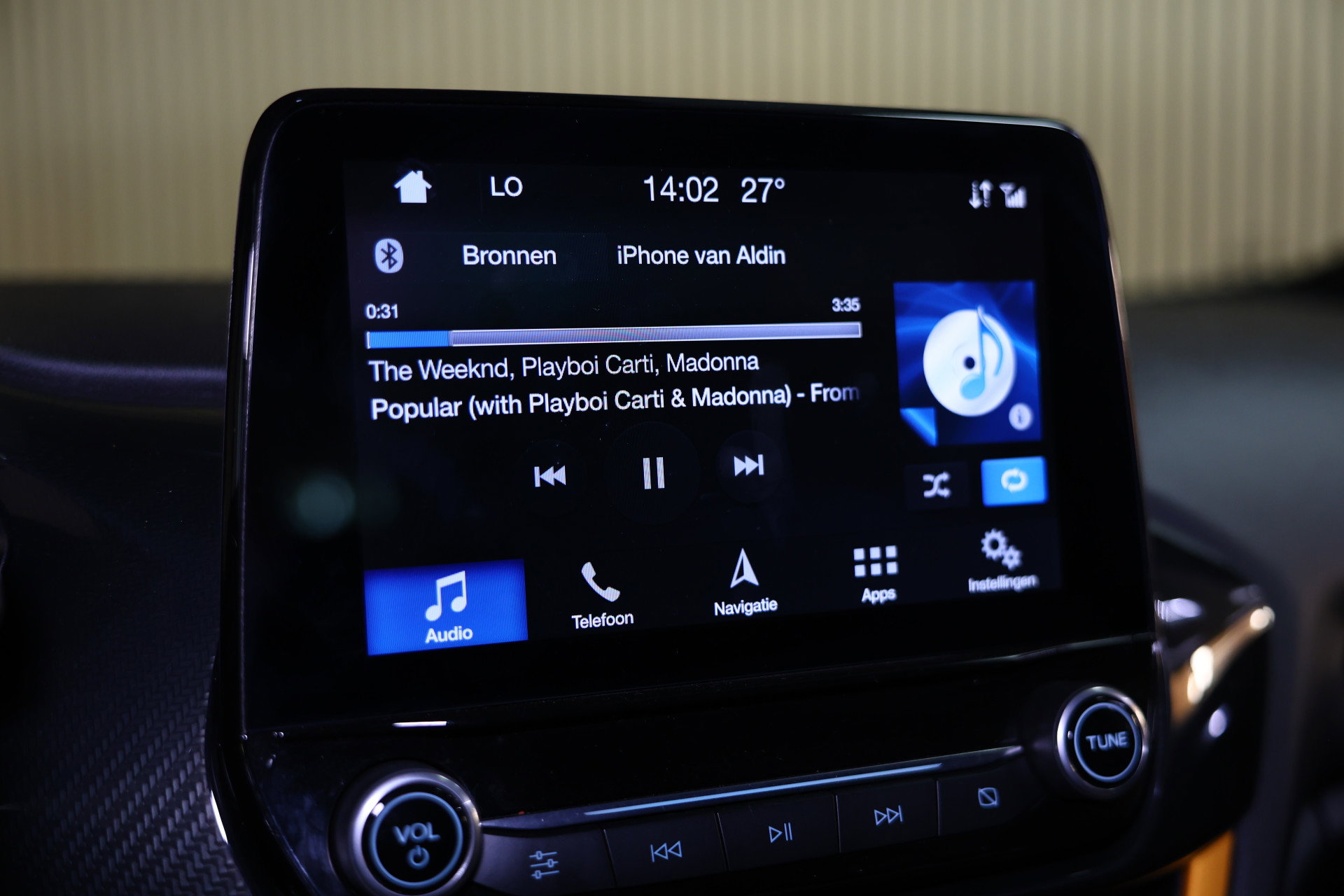 Ford 1.0 EcoBoost Titanium X AUTOM B&O NAVI CLIMA PDC LANE STOEL+STUUR VW "20 + - foto 20