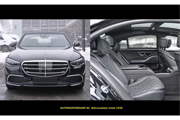 Mercedes-Benz S-Klasse 350d 4MATIC Lang 4-Zitter 313 PK First Class Rear Seats Panoramadak Distronic Stoelkoeling