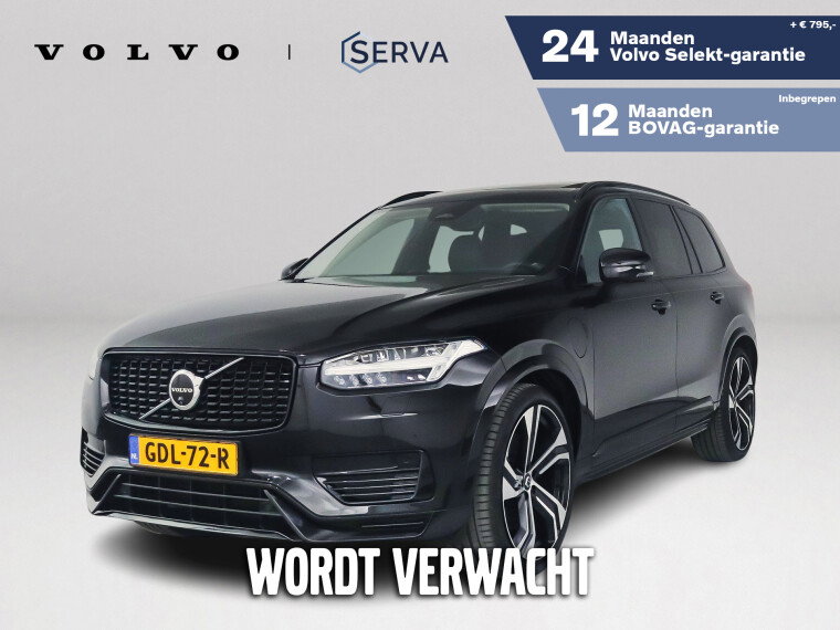 Foto van Volvo XC90 T8 Plug-in hybrid AWD Ultra Dark | SOH 100% | Panoramadak | 360° camera | Bowers & WIlkins | Luchtvering | Head-up display | Sto