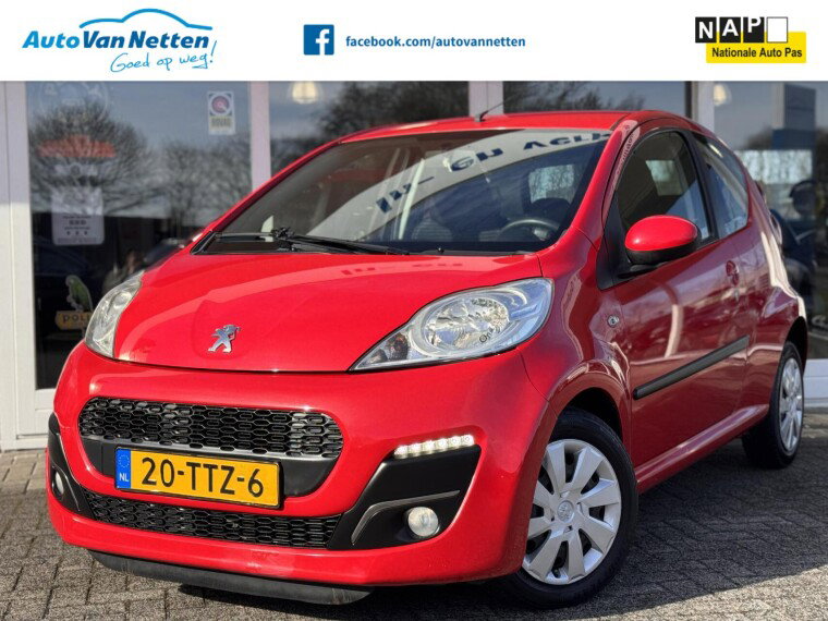 Foto van Peugeot 107 1.0 Active, AUTOMAAT!, AIRCO, CPV,Elek pakket,
