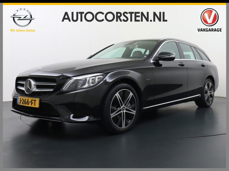 Foto van Mercedes-Benz C-Klasse Estate 300e PHEV Hybrid Automaat Leder Virtual Cockpit Apple Carplay Android Auto Adaptive-Cruise Lane-Assist High Performance-L