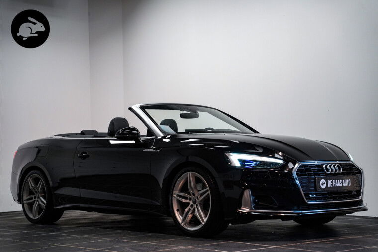 Foto van Audi A5 Cabriolet 35 TFSI S-LINE/TREKHAAK/LASER/NEKVERWARMING/CAMERA/ALCANTARA